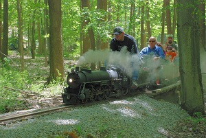 Foti rides the rails.