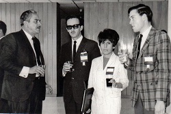 A young David Gleason, far right