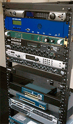 K-HOWL transmitter rack with Omnia ONE and Z/IP ONE.