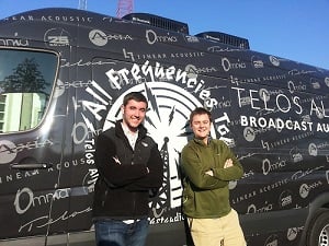 Broadcast Audio Fanatics Andrew & Jared embark on the All Frequencies Tour