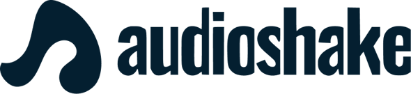 AudioShake logo (blue)