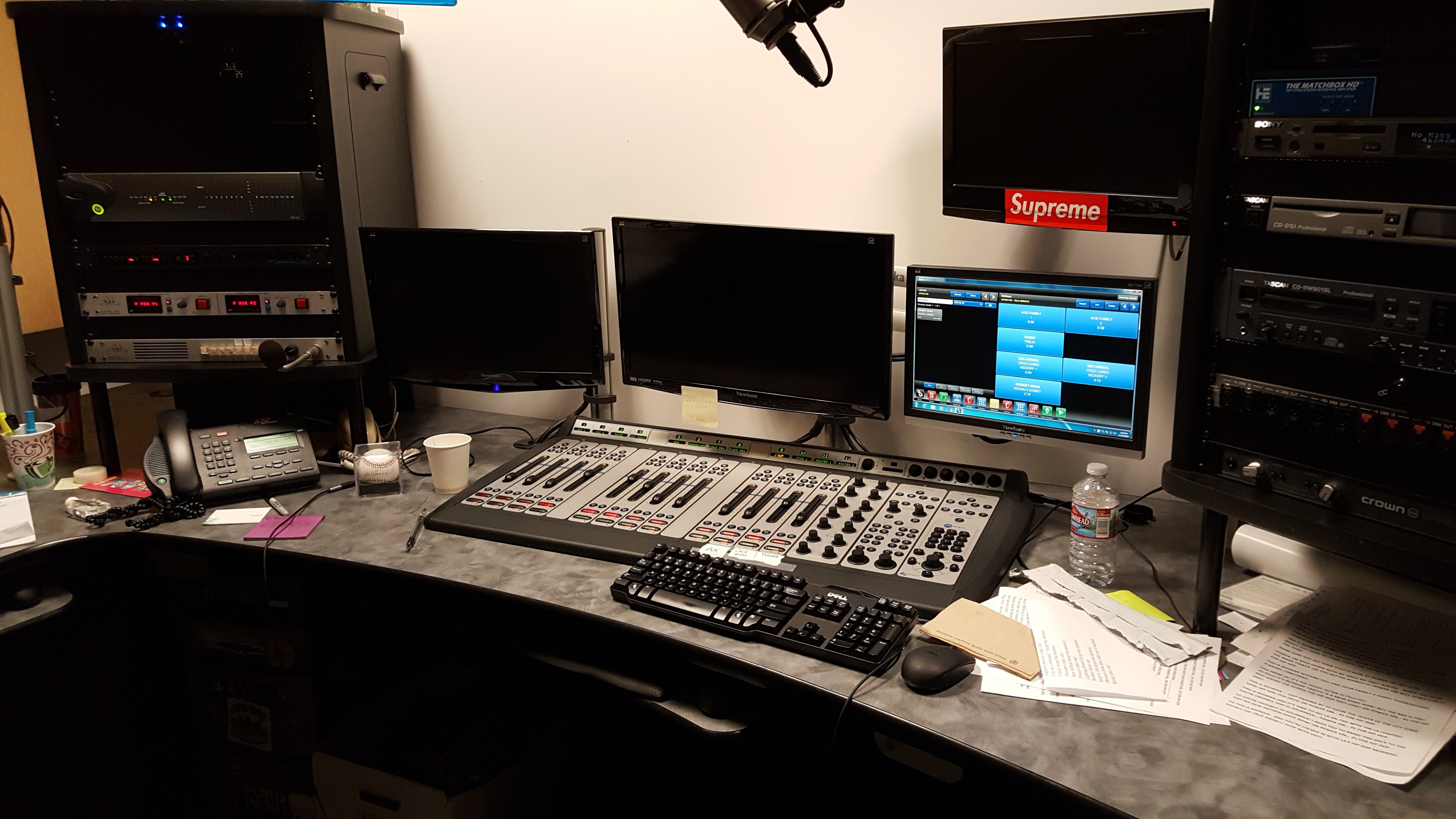 Power 106 production studio