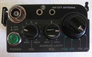 Sony Air-7 controls