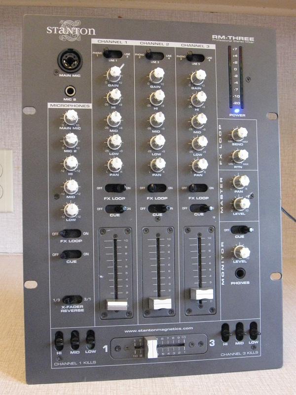 Stanton RM-3s Professional Stereo outlet Mixer - Tested