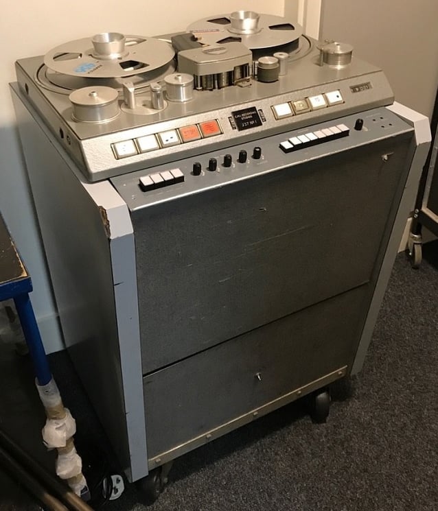 Tape deck used in the recording of Sgt. Pepper's
