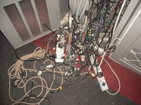 Rack wire mess