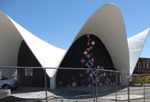 The Neon Museum - Entrance to the old LaConcha Motel