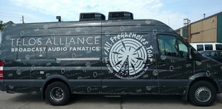 Broadcast Audio Fanatics van