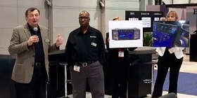Frank Foti and Cornelius Gould introduce GForce at NAB Frank Foti and Cornelius Gould introduce GForce at NAB