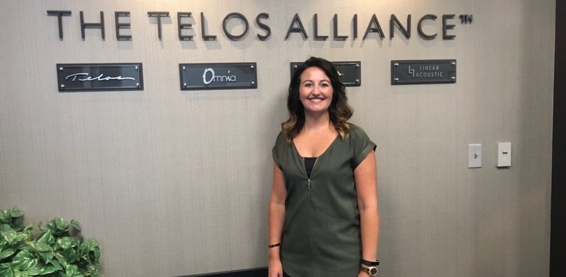 Telos Alliance Tradeshow Manager Lindsay Fogle
