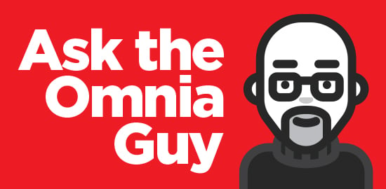 Newsletter_Ask the Omnia Guy