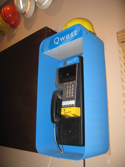 Qwest pay phone