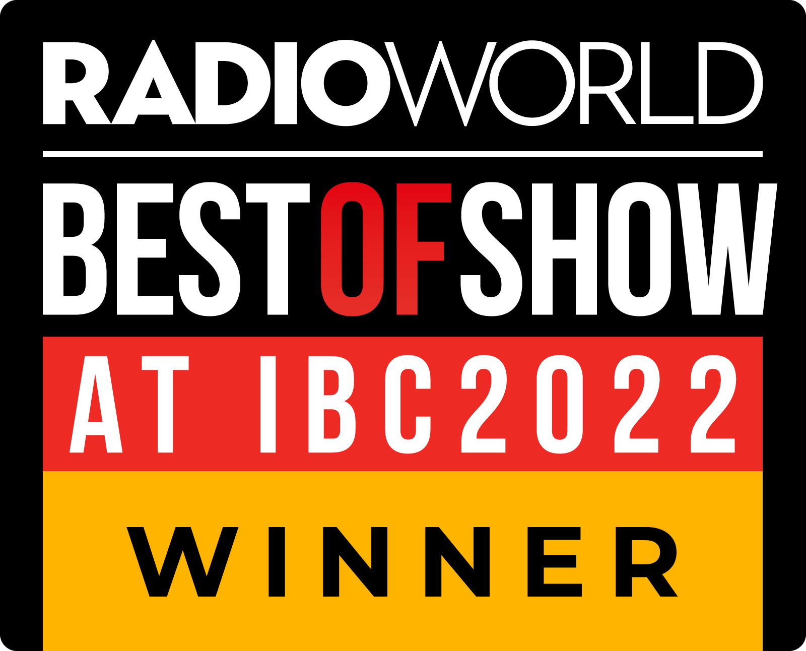 Axia Quasar Mixing Console Wins Best of Show Radio Category!
