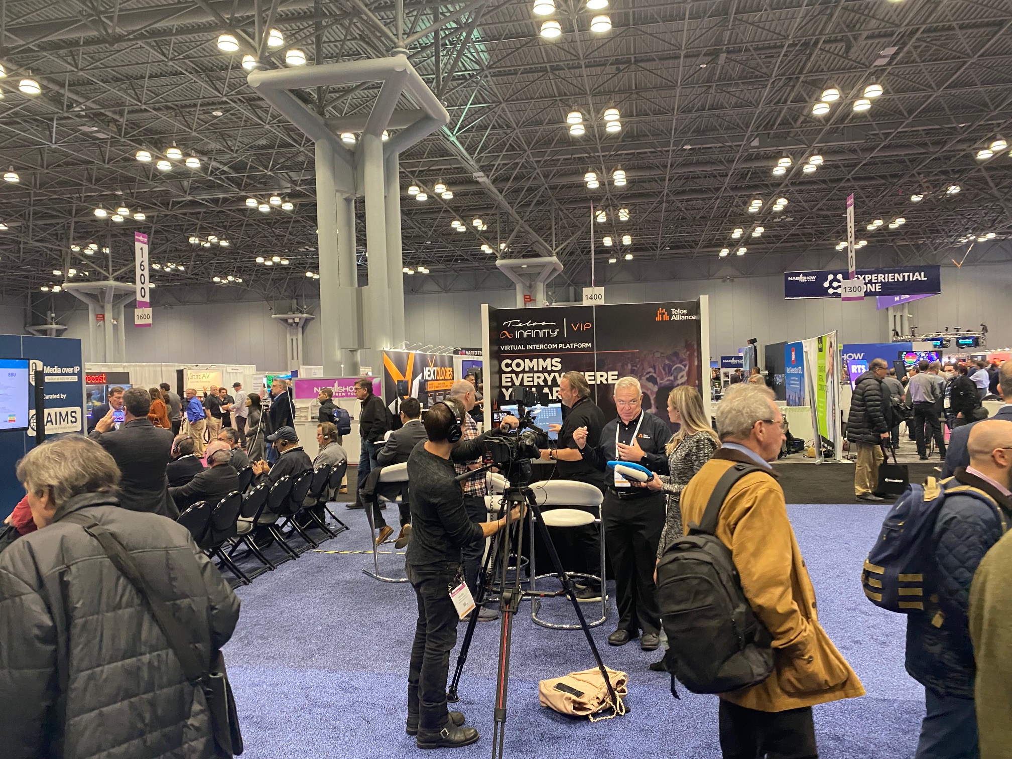 Behind the scenes at AES 2022 | Telos Alliance